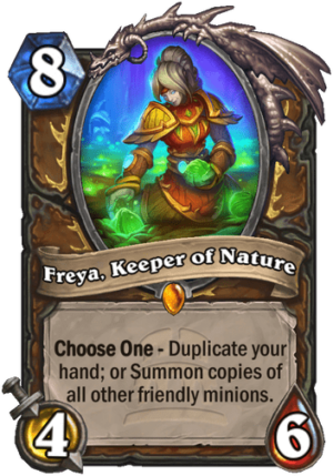 Freya, Keeper of Nature Card