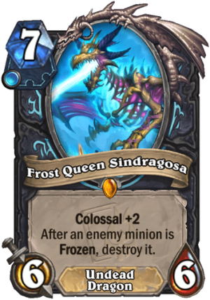 Frost Queen Sindragosa Card