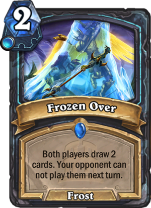 Frozen Over Card