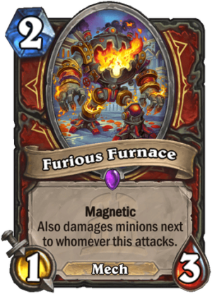 Furious Furnace Card