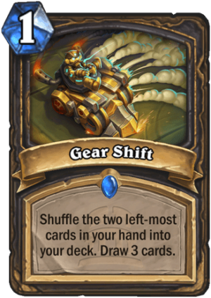 Gear Shift Card