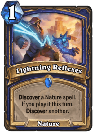 Lightning Reflexes Card