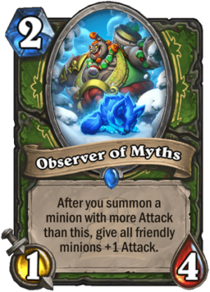 Observer of Myths Card