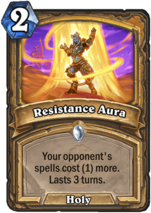 Resistance Aura Card