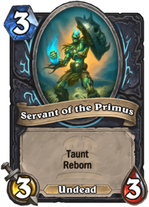 Servant of the Primus Card