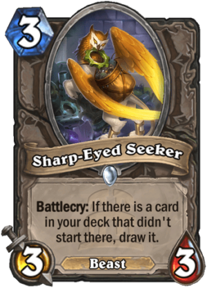 Sharp-Eyed Seeker Card