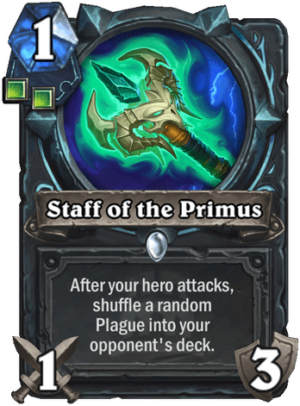 Staff of the Primus Card
