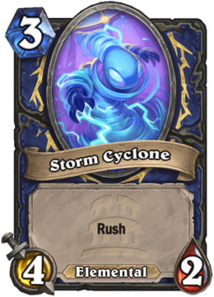 Storm Cyclone (Rush) Card