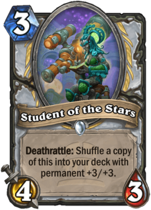 Student of the Stars Card