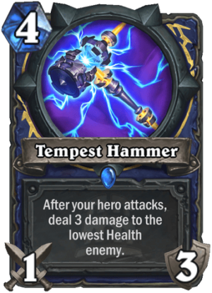 Tempest Hammer Card