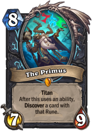 The Primus Card