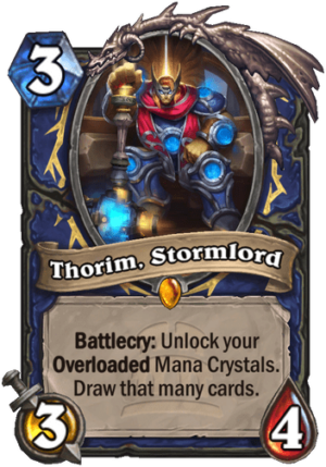 Thorim, Stormlord Card