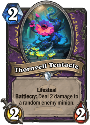 Thornveil Tentacle Card