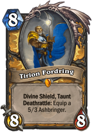 Tirion Fordring Card