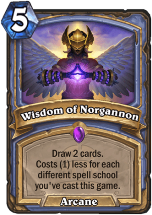 Wisdom of Norgannon Card