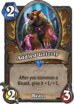 Addled Grizzly Card