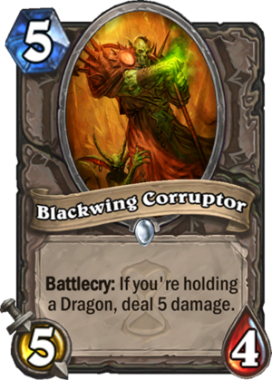 Blackwing Corruptor Card
