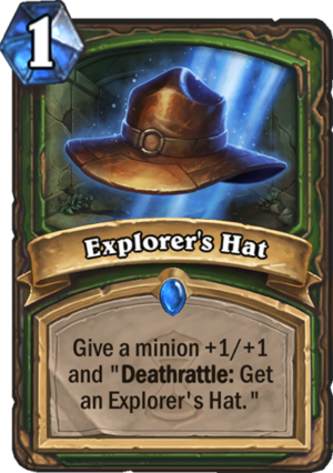 Explorer’s Hat Card