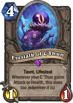 Eyestalk of C’thun Card