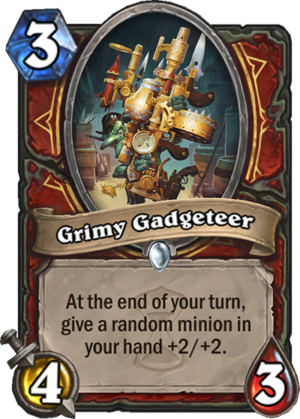 Grimy Gadgeteer Card