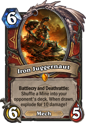 Iron Juggernaut Card