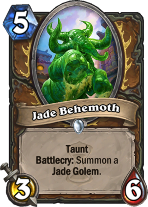Jade Behemoth Card