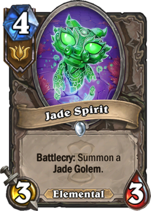Jade Spirit Card