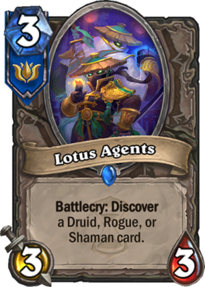 Lotus Agents Card