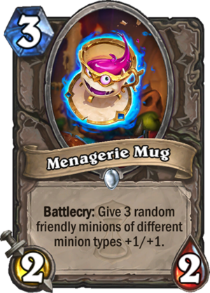 Menagerie Mug Card