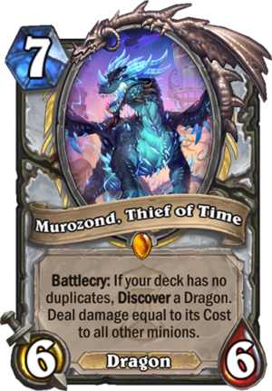 Murozond, Thief of Time Card