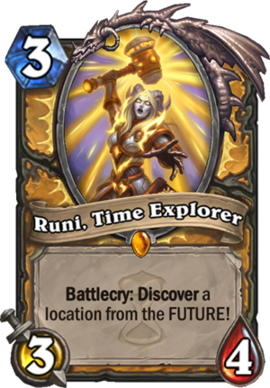 Runi, Time Explorer Card