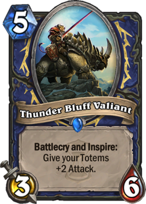 Thunder Bluff Valiant Card