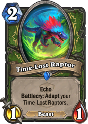 Time-Lost Raptor Card