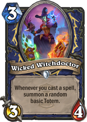 Wicked Witchdoctor Card