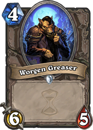 Worgen Greaser Card