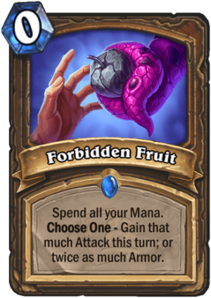 Forbidden Fruit Card