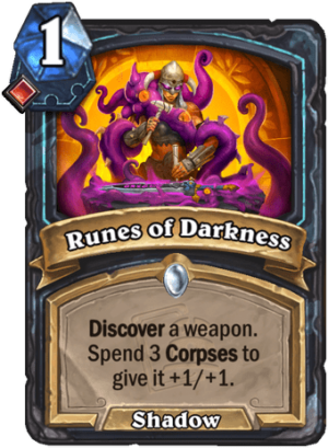 Runes of Darkness Card
