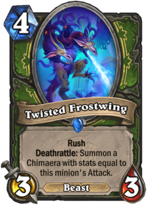 Twisted Frostwing Card