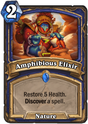 Amphibious Elixir Card
