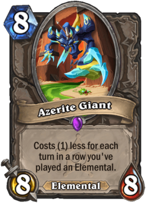 Azerite Giant Card