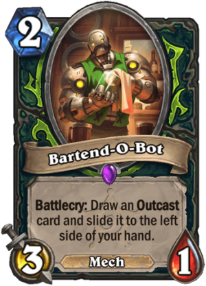 Bartend-O-Bot Card