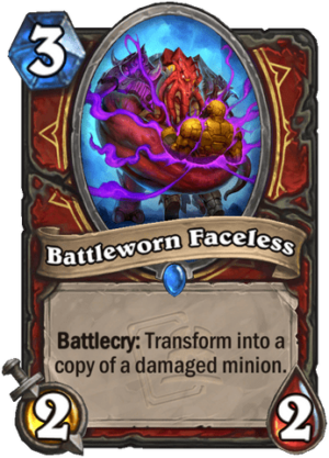 Battleworn Faceless Card