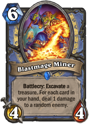 Blastmage Miner Card