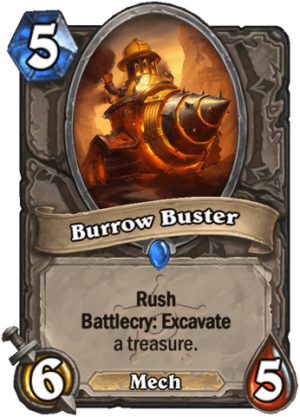 Burrow Buster Card