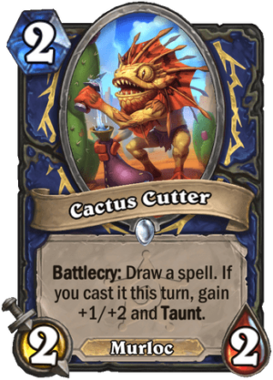 Cactus Cutter Card
