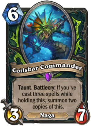 Coilskar Commander Card