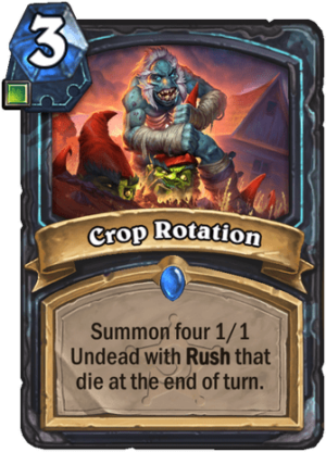 Crop Rotation Card