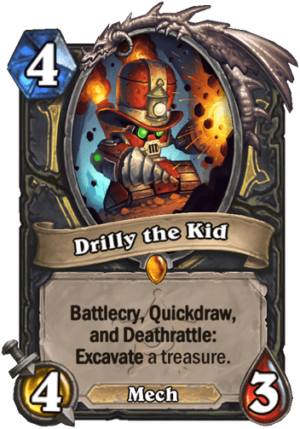 Drilly the Kid Card