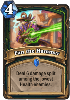Fan the Hammer Card
