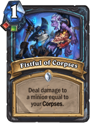 Fistful of Corpses Card